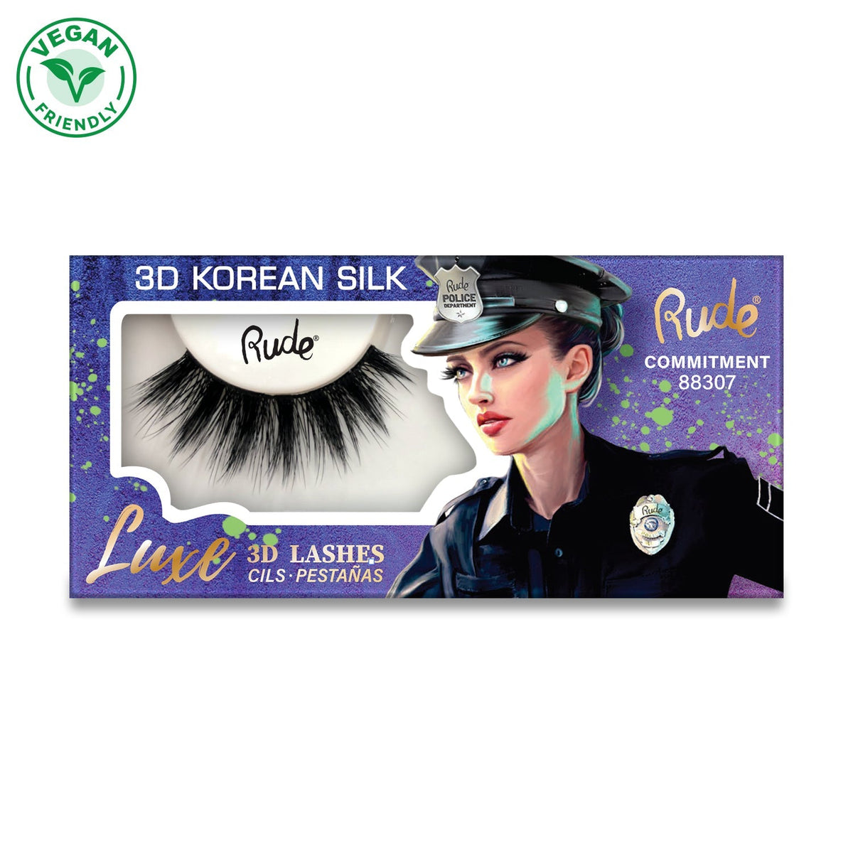 RUDE Luxe 3D Korean Silk Lashes - Commitment/Superlative by Avera Group