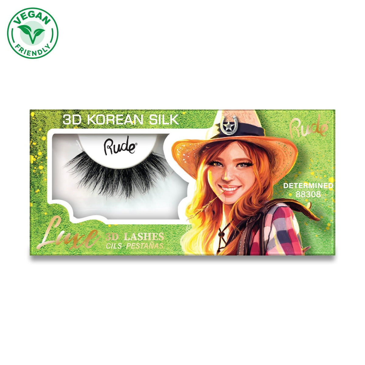RUDE Luxe 3D Korean Silk Lashes - Determined by Avera Group