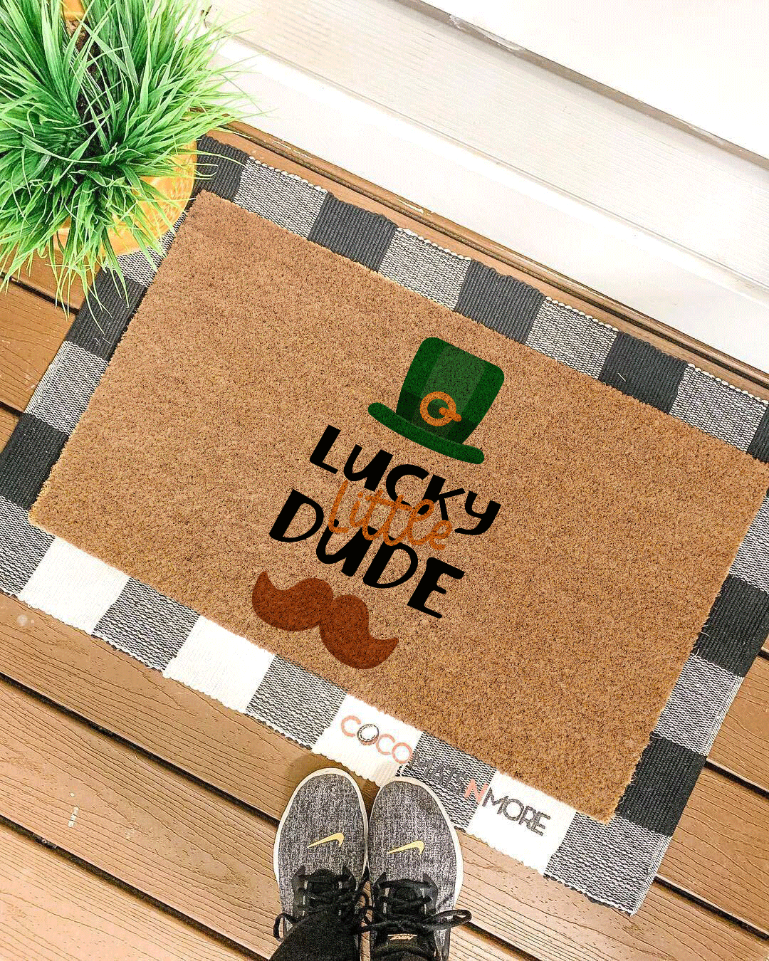 Lucky Little Dude by Coco Mats N More