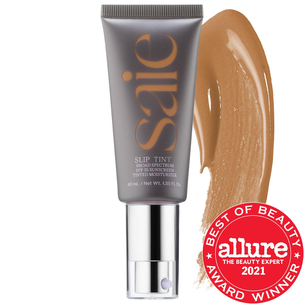 Saie Slip Tint tinted moisturizer for dewy coverage