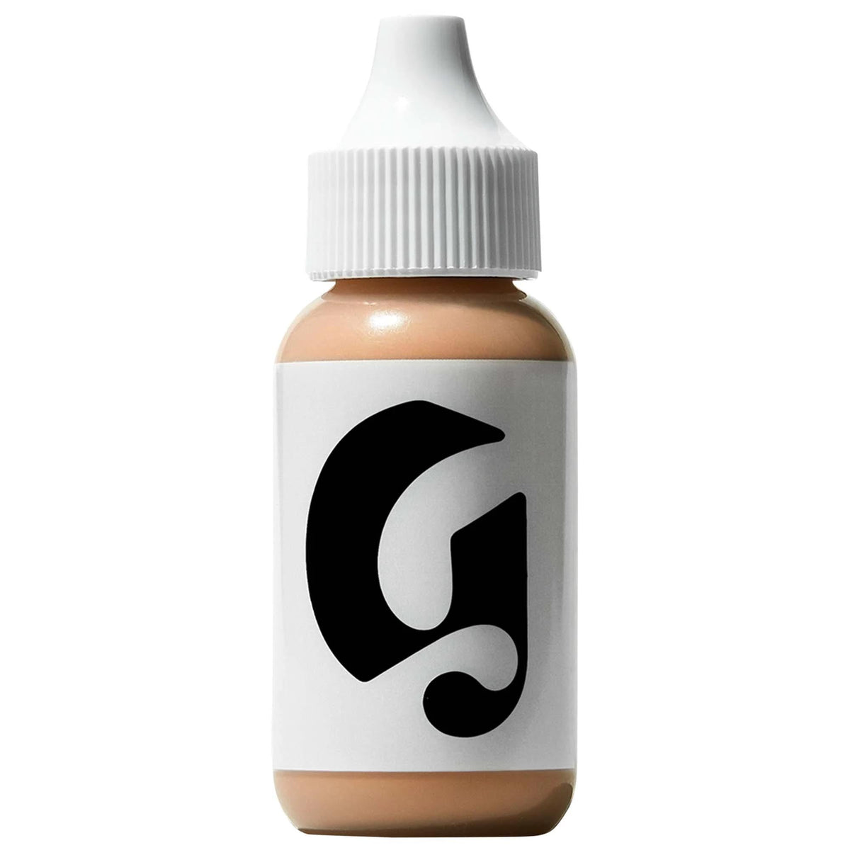 Glossier skin tint with glycerin and diamond powder for dewy sheer coverage