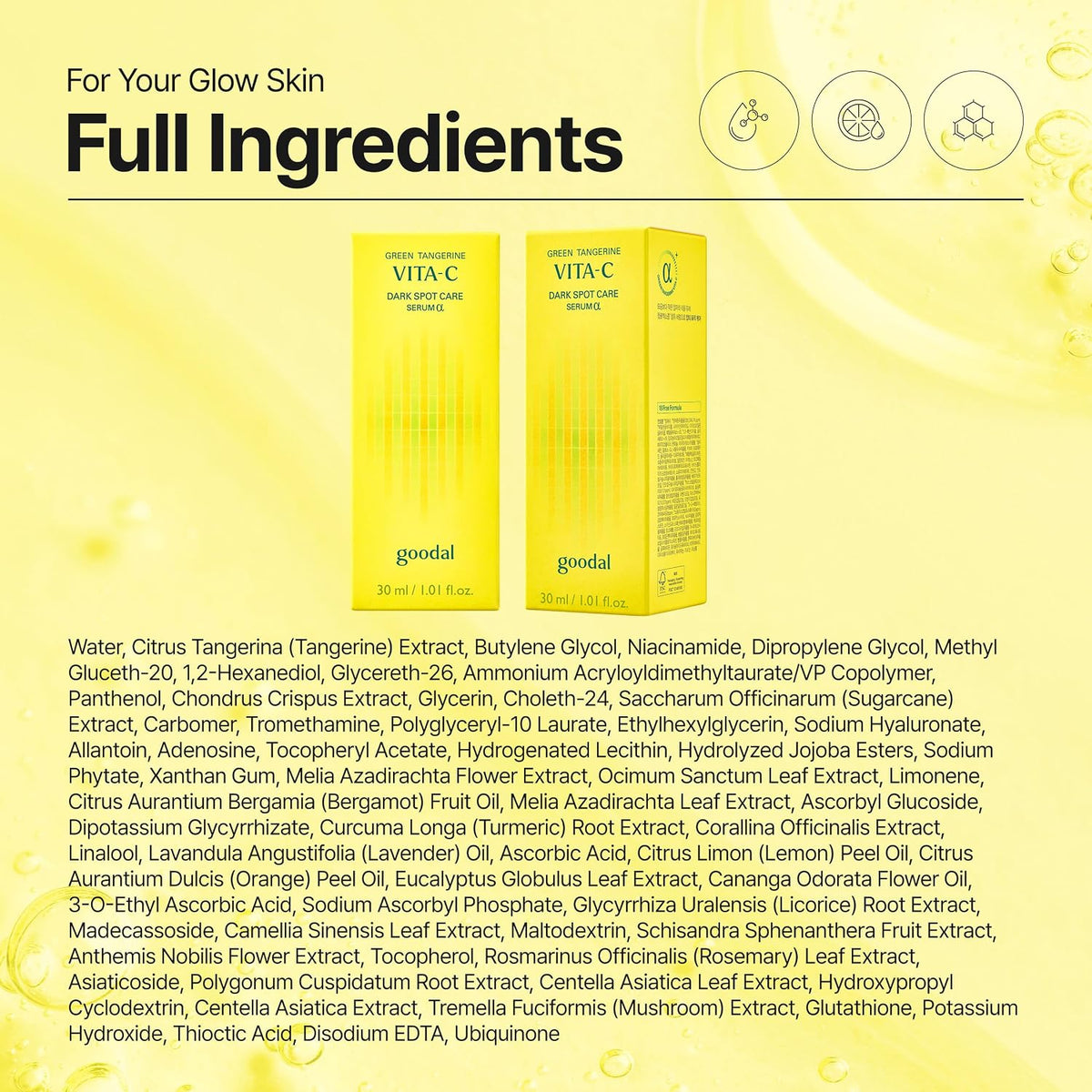 Goodal Green Tangerine Vitamin C Dark Spot Serum Alpha by AsiaBeautyMall