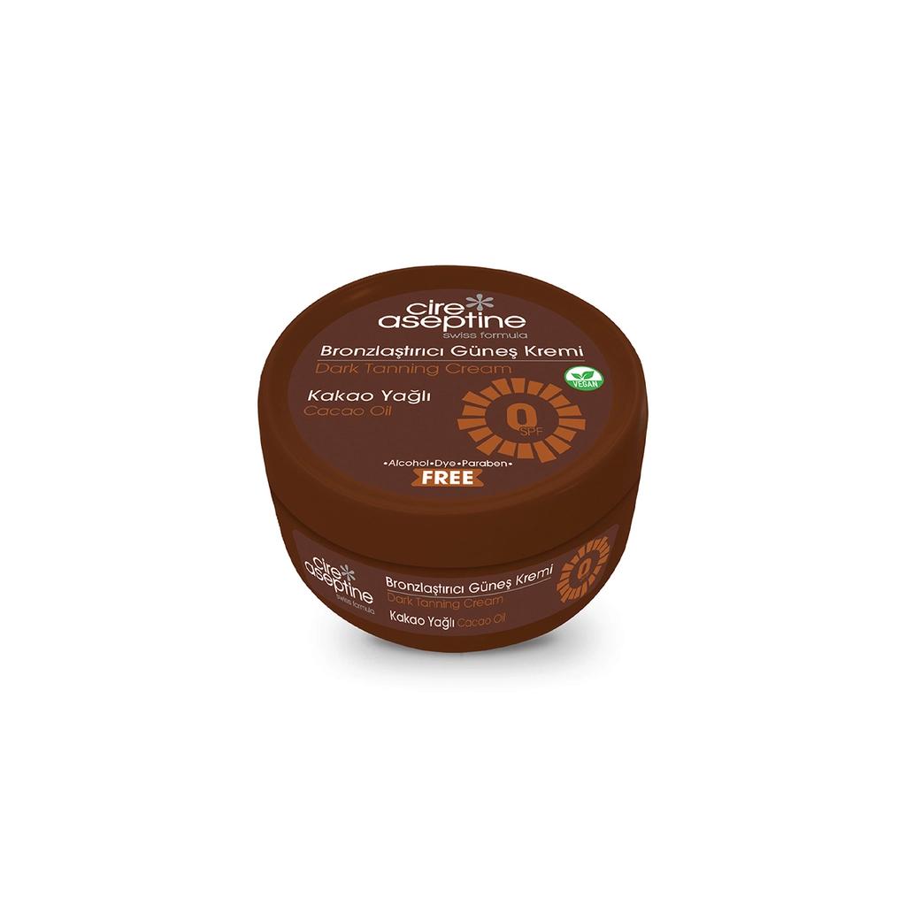 Cire Aseptine Cocoa Bronzing Cream for Deep Golden Tan 200 ml by Beauty Care Bag