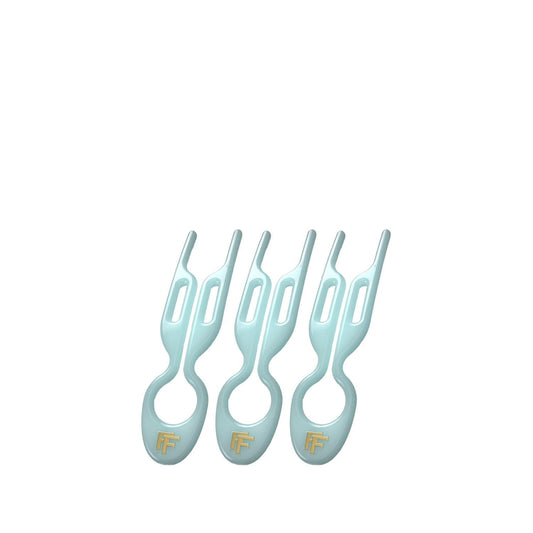 Fiona Franchimon No 1 Hairpin Tantalizing Blue 3-Pack by Beauty Care Bag