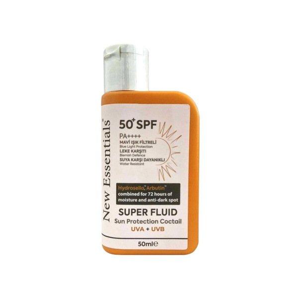 New Essentials Super Fluid SPF50+ Sunscreen for Dark Spots 50ml by Beauty Care Bag