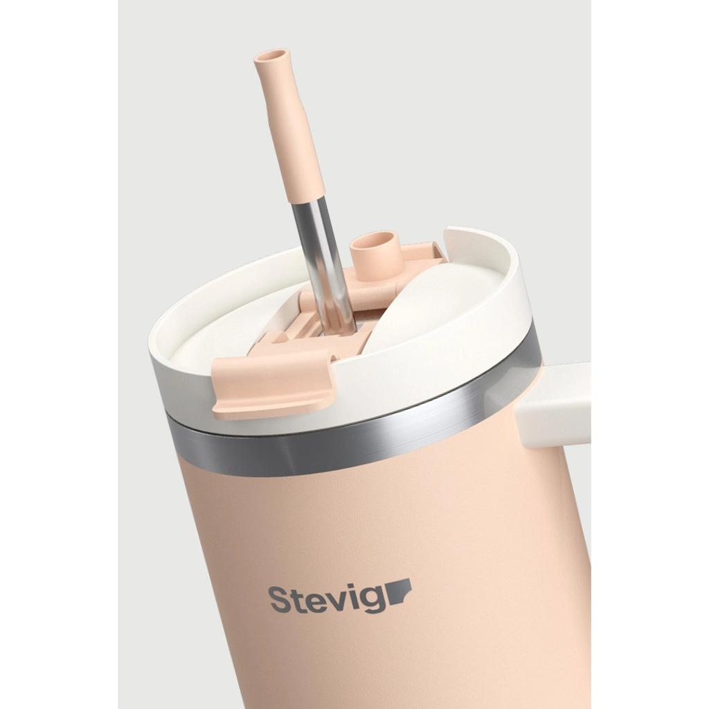 Stevig 2 Moods Insulated Tumbler in Bisque 900ml by Beauty Care Bag