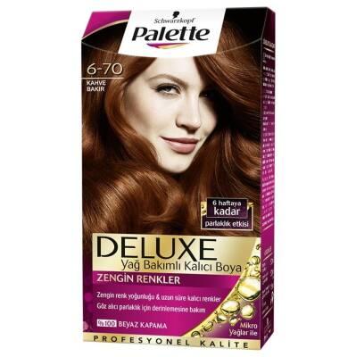 Palette Deluxe Kahve Bakõr Sa� Boyasõ 6-70 - Long-Lasting Hair Dye for Vibrant Copper Tones by Beauty Care Bag