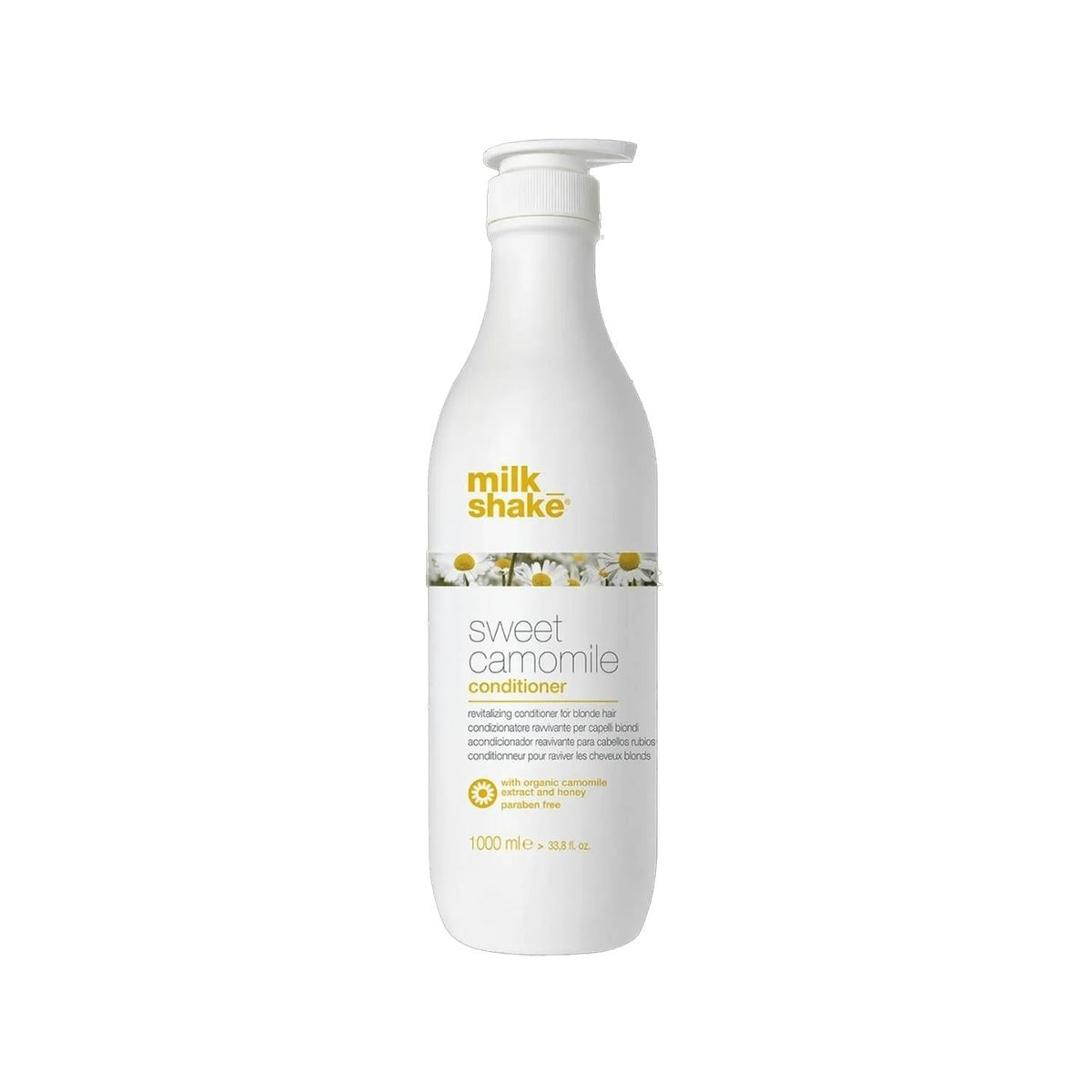 milk_shake Nourishing Camomile Hair Cream for Blonde Hair - 1000ml, Revitalizing & Moisturizing by Beauty Care Bag