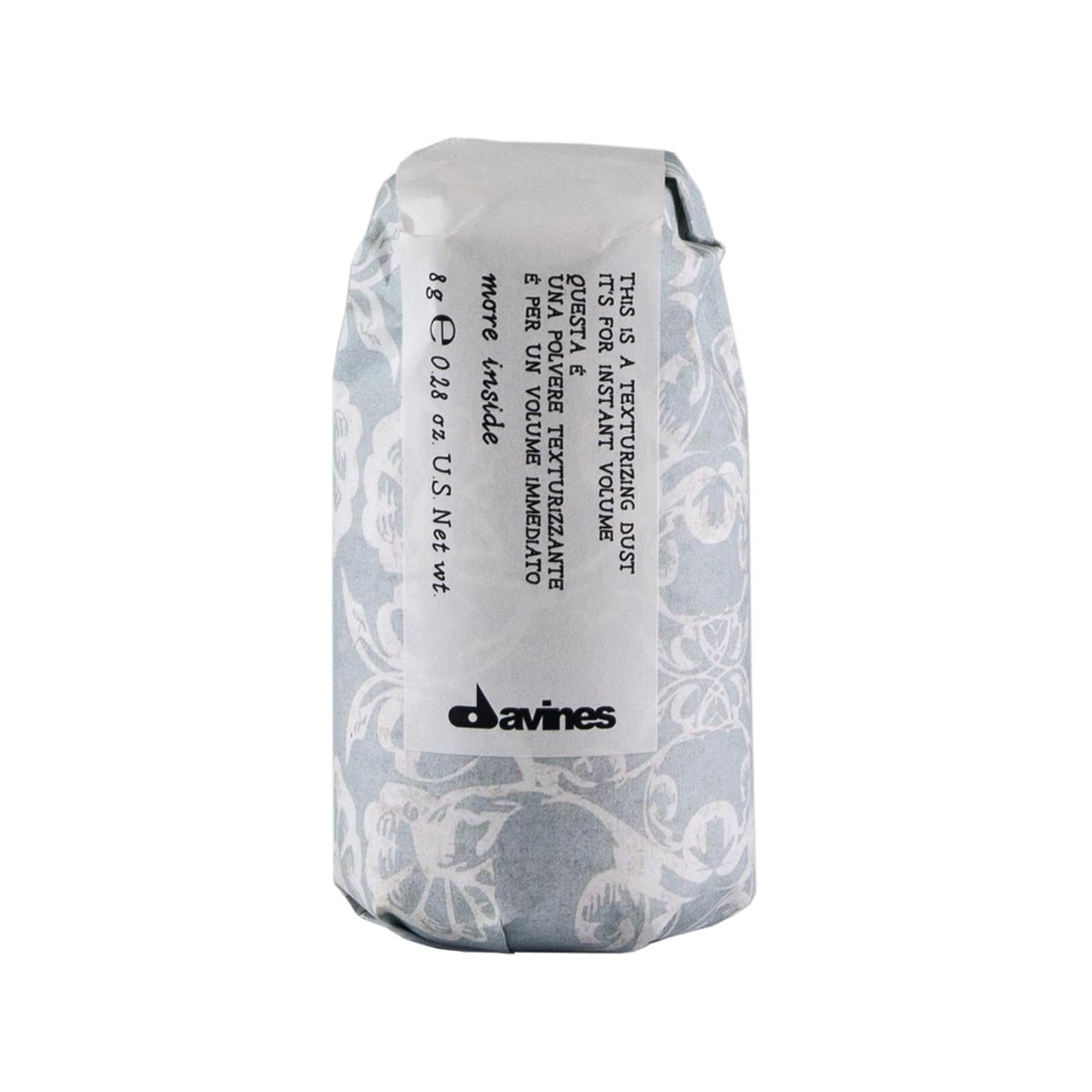 Davines Texturizing Dust Hair Texturizing Powder for Added Volume and Texture - 8g by Beauty Care Bag