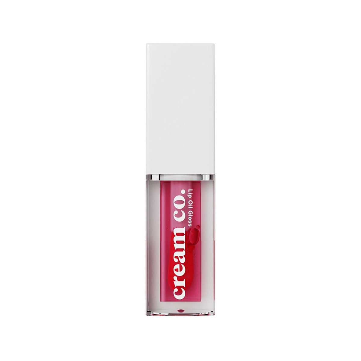 Cream Co. Lip Oil Gloss Raspberry - Moisturizing 5ml Lip Care for Dry Lips by Beauty Care Bag