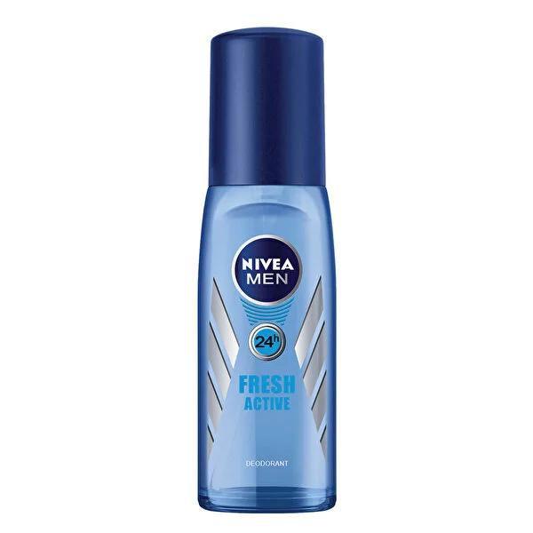 Nivea Men Fresh Active Deodorant Spray - Long Lasting, Natural Scent, 24 Hour Protection by Beauty Care Bag