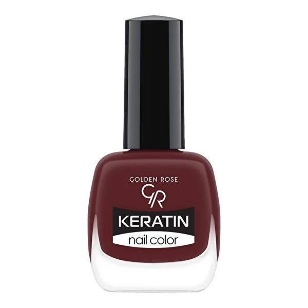 Golden Rose Keratin Nail Polish - Long Lasting Nail Color with Keratin Enrichment - Nail Polish with Keratin by Beauty Care Bag