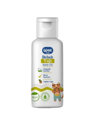 Wee Baby Natural Baby Oil - 5.07 fl oz, Organic & Vegan, Moisturizing & Gentle for Sensitive Skin by Beauty Care Bag