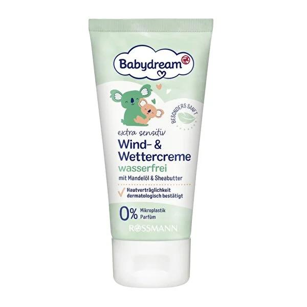 Babydream Extra Gentle Baby Cream for Sensitive Skin - Hypoallergenic, Natural Ingredients, 1.69 fl oz by Beauty Care Bag