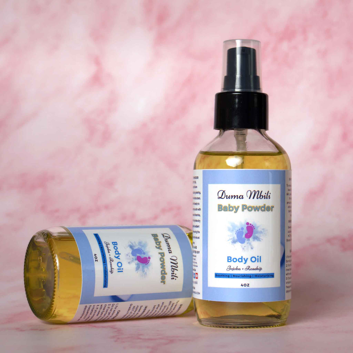 Baby powder body oil – view 3