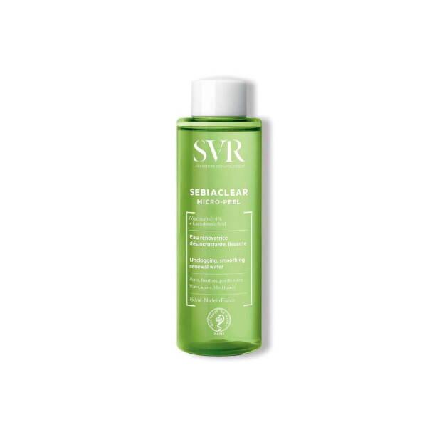 SVR Sebiaclear Micro Peel: Pore Tightening Toner with Salicylic & Niacinamide for Blackhead & Acne Treatment, Refining & Exfoliating Skin Texture by Beauty Care Bag
