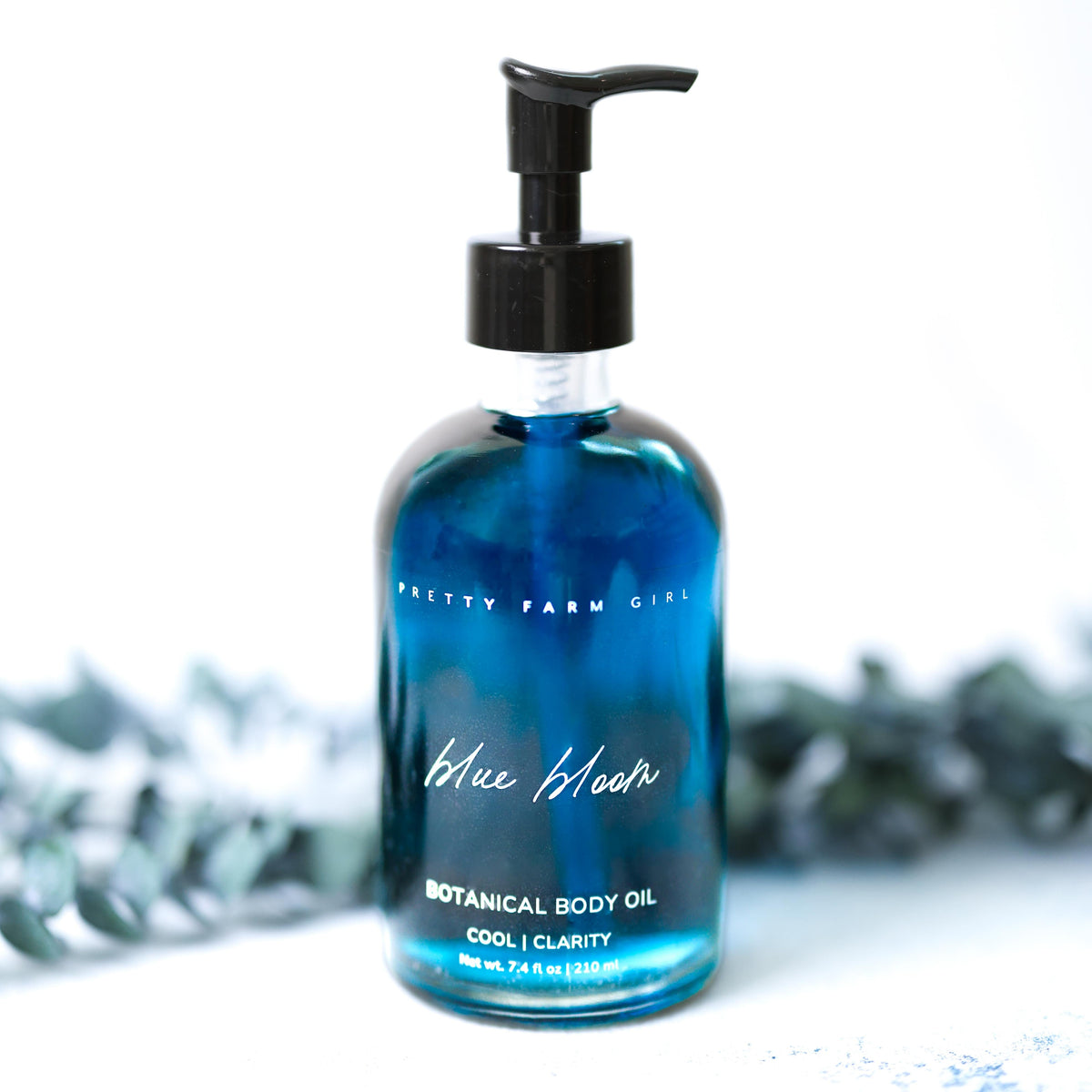 Blue Bloom Botanical Body Oil by Pretty farm girl