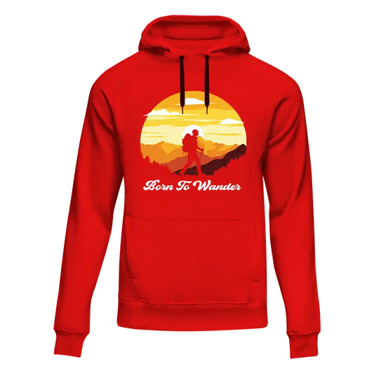 Born To Wander Unisex Hoodie by Outdoorzees