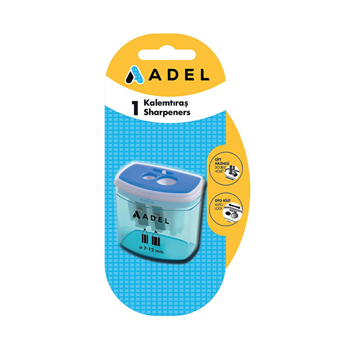 Adel Autolock double-blade pencil sharpener