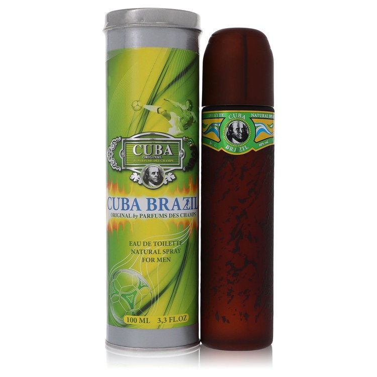 Cuba Brazil by Fragluxe Eau De Toilette Spray 1.17 oz for Men by Avera Group
