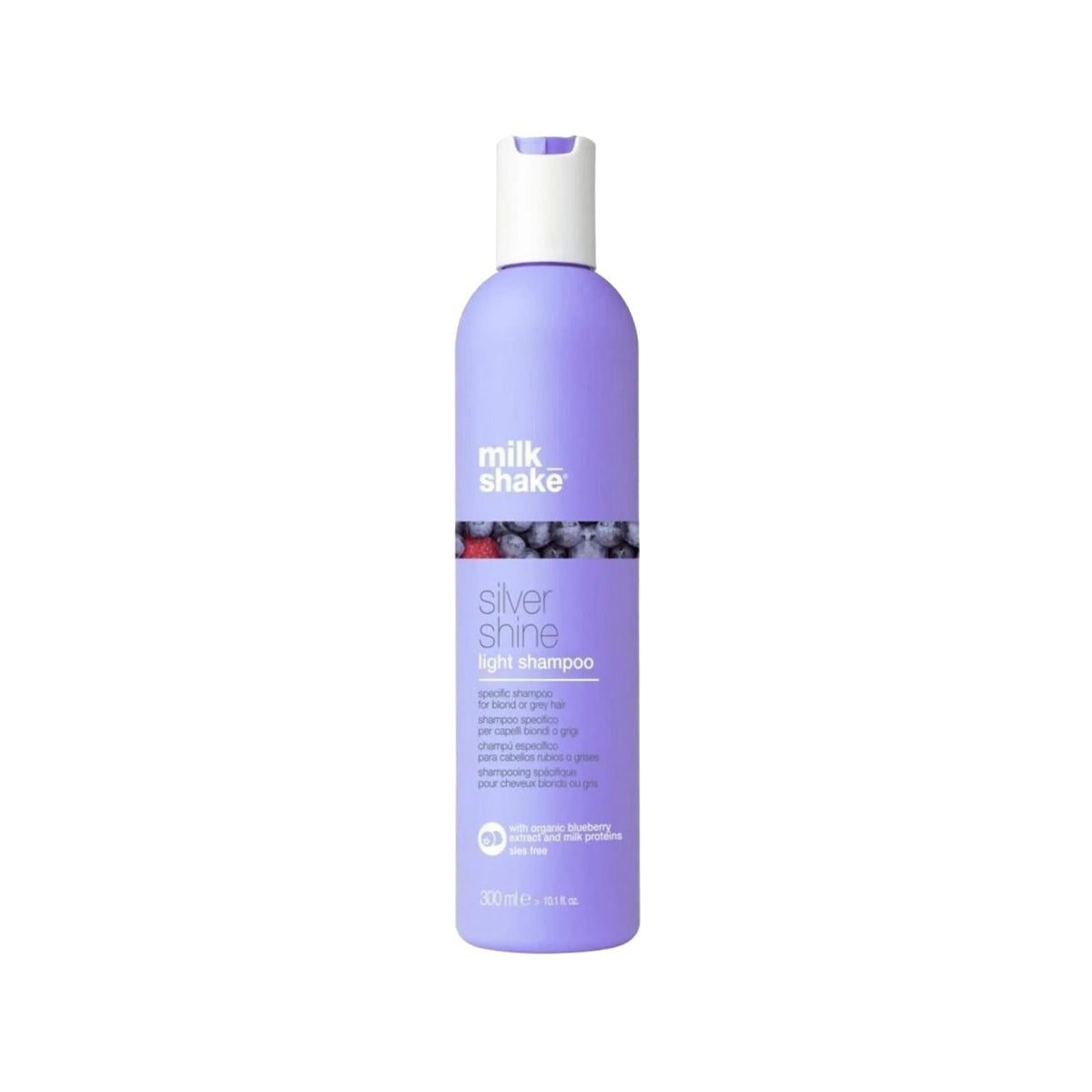 milk_shake Silver Shine Light Shampoo 300 ml - Gentle Hair Care for Shiny Hair by Beauty Care Bag