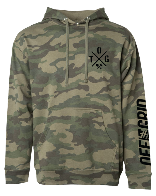 Crossed Up Hoodie by Off The Grid Surplus