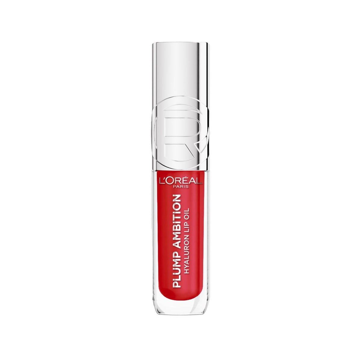 Loreal Paris Plump Ambition Hyaluron Lip Oil - Nourishing & Moisturizing Lip Care for Dry Lips, 380 Rouge In Lov by Beauty Care Bag