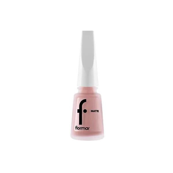 Flormar Matte Nail Enamel No: 45 - Matte Finish Nail Polish with Neon Color Options by Beauty Care Bag