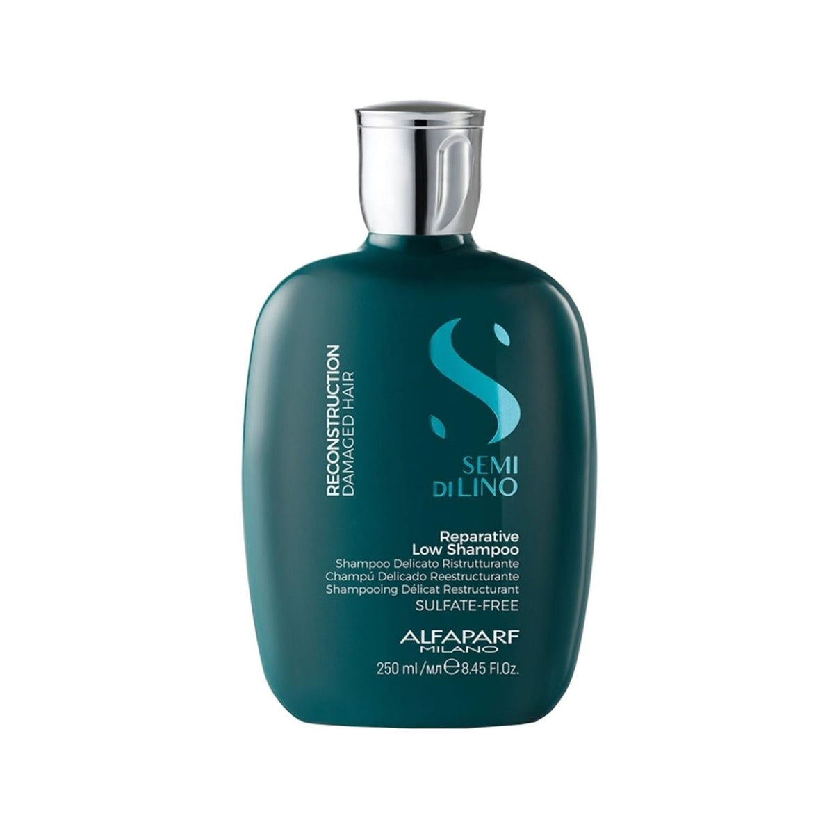 Alfaparf Semi Di Lino Reconstructive Shampoo for Damaged Hair - 250ml, Repair & Strengthen by Beauty Care Bag