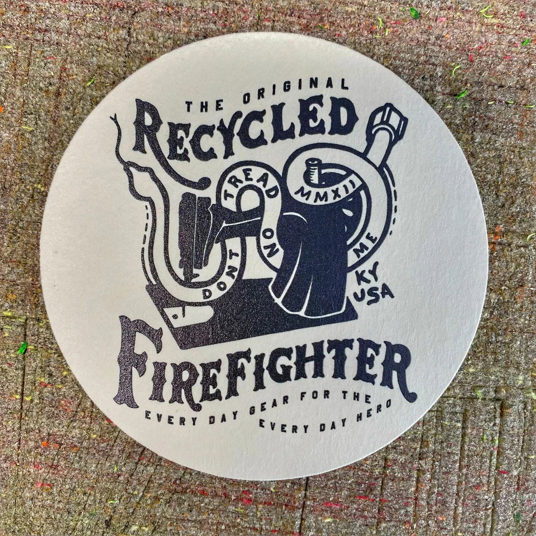 Coaster by Recycled Firefighter