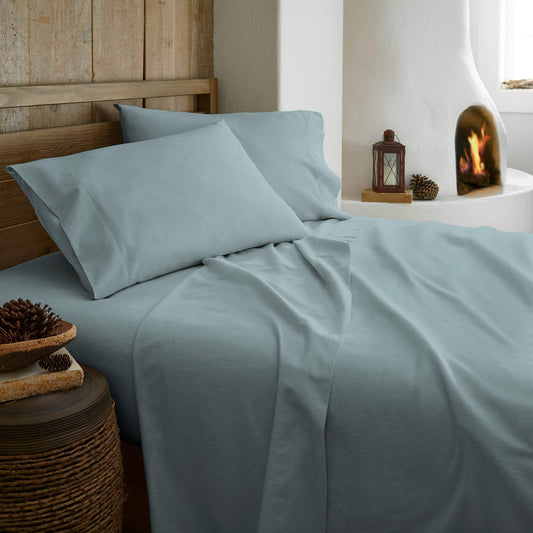 Organic Flannel Sheet Set by Whisper Organics