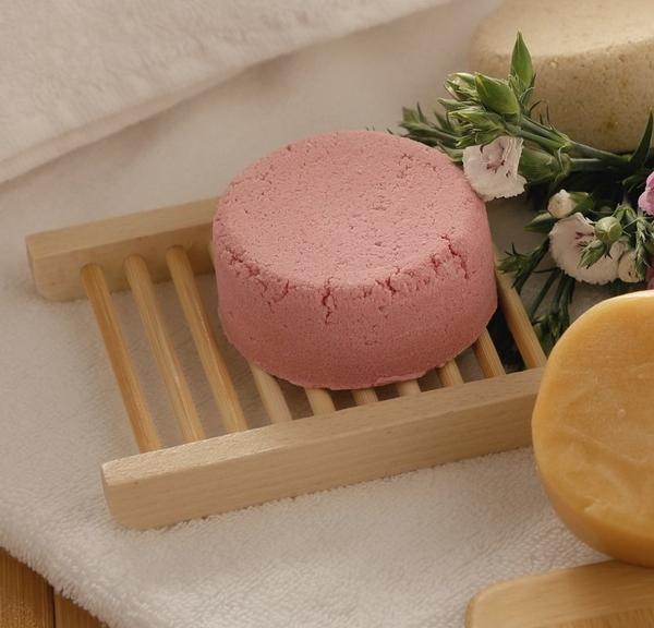 BeNat natural bamboo soap and shampoo bar dish, view 4