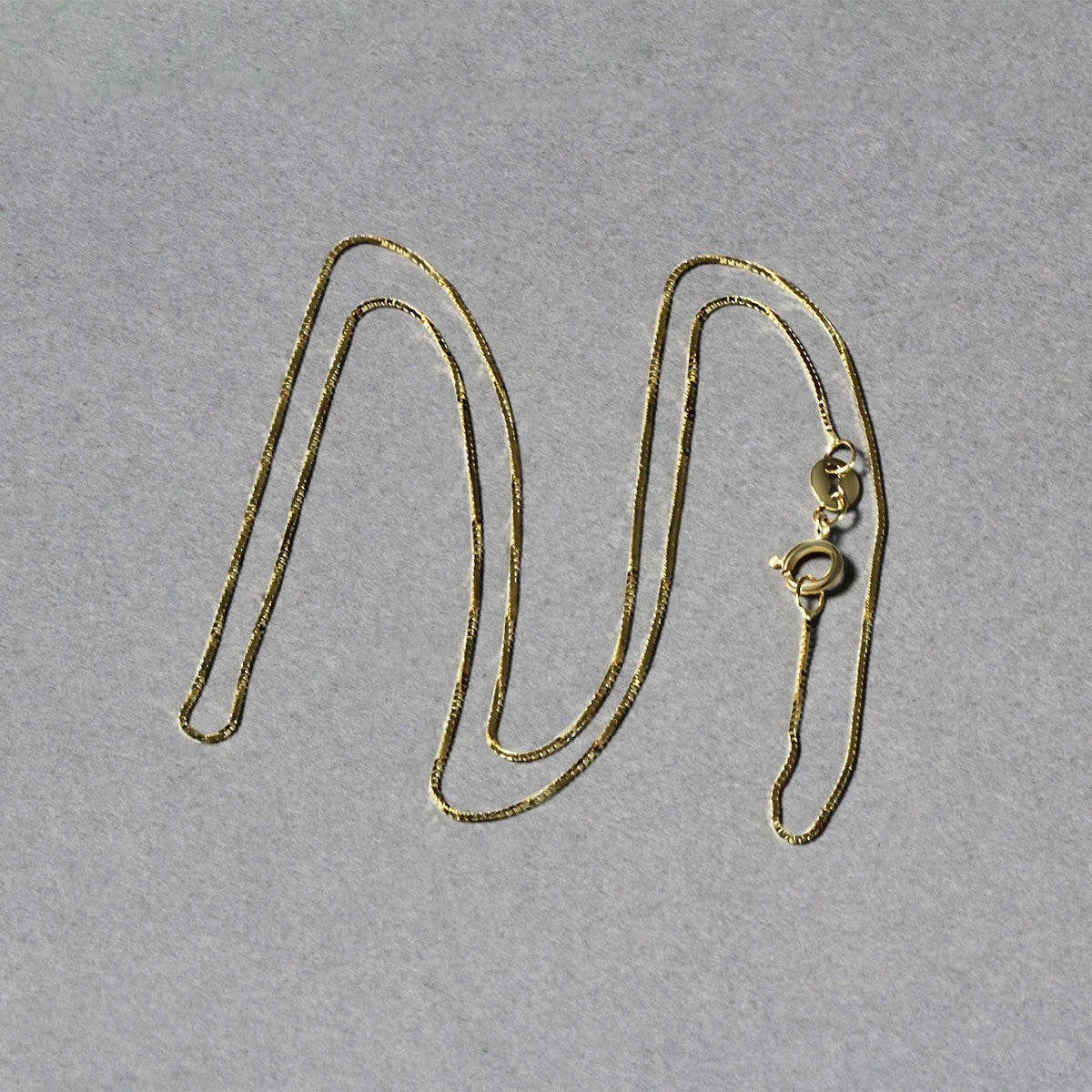 10k Yellow Gold Classic Box Chain (0.60 mm), Avera Group, view 6