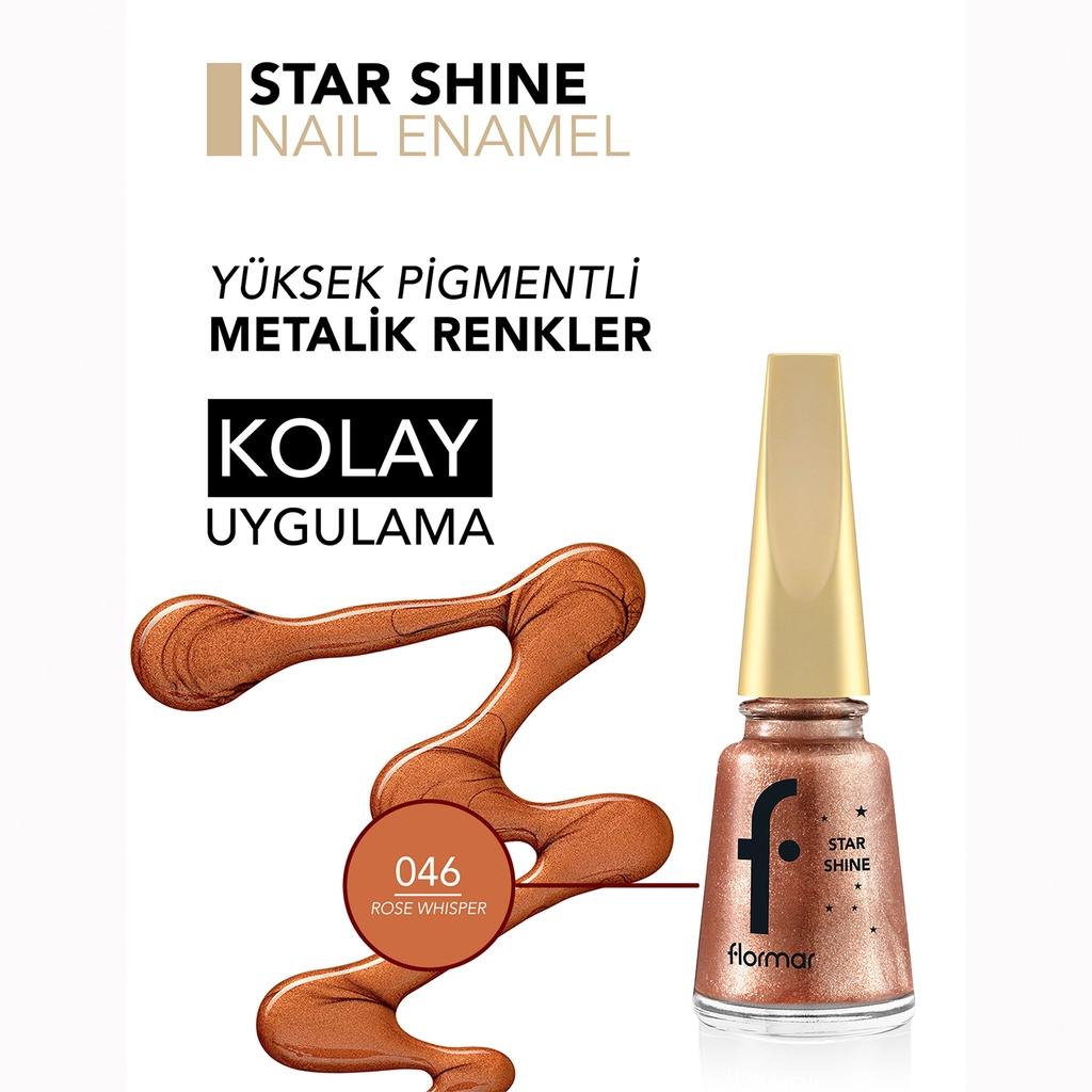 Flormar Star Shine Metallic Nail Polish in Rose Whisper 11ml by Beauty Care Bag