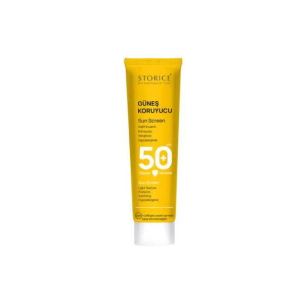 Storice SPF50+ Paraben-Free Water-Resistant Sunscreen for Sensitive Skin - Moisturizing & UVA/UVB Protection by Beauty Care Bag