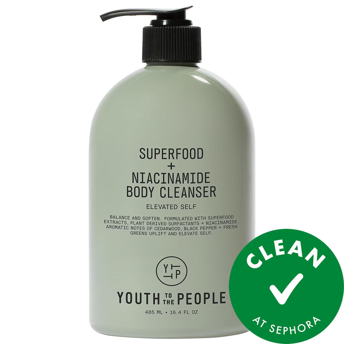 Superfood + Niacinamide Body Cleanser: Hydrating, Gentle, Antioxidant-Rich Body Wash for Sensitive Skin | Earthy Scent, Radiant Skin by Beauty Care Bag