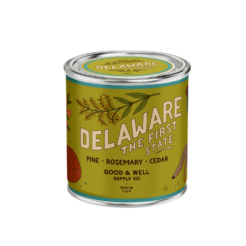 Delaware State Candle by Good & Well Supply Co.