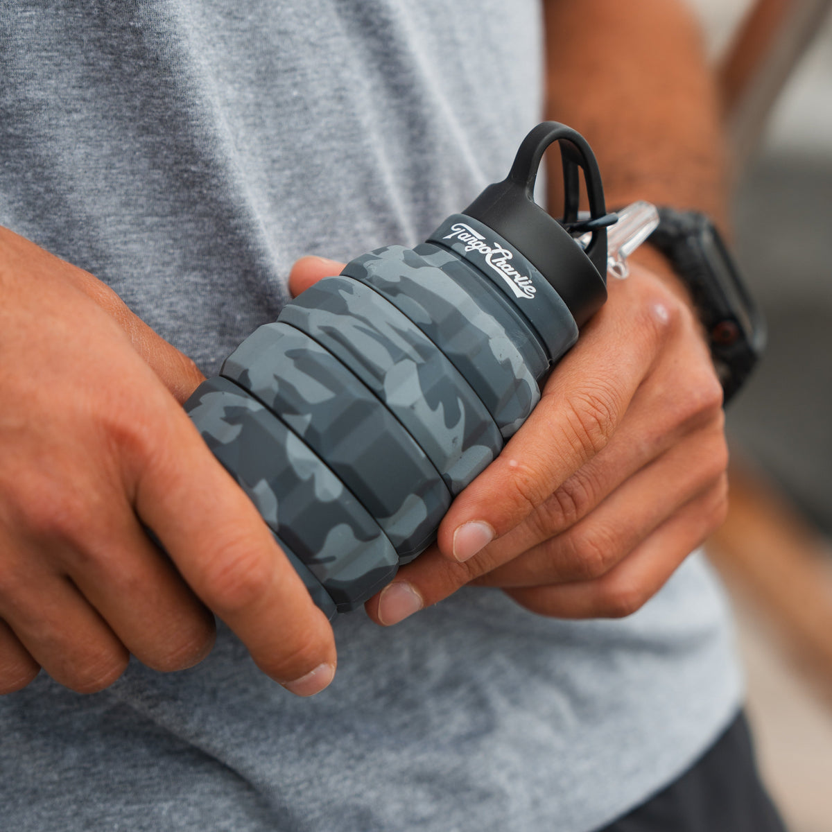 Humble + Hydrated 20oz Water Bottle by Tango Charlie Apparel