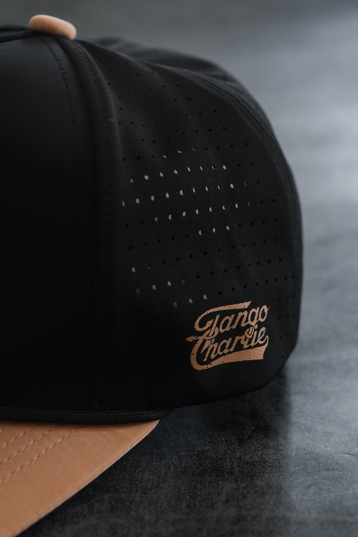 Lift Heavy. Trust God. Hydro - Black Snapback Hat by Tango Charlie Apparel