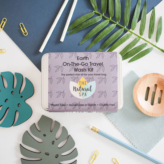 Citrus Mini Travel Wash Kit | Natural “On the Go” Shampoo, by Lime Pontus