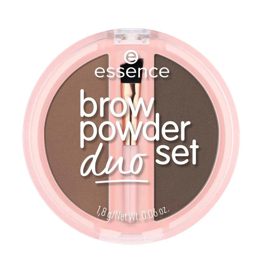 Essence Brow Powder Duo Set 02 Medium for Defined Brows by Beauty Care Bag