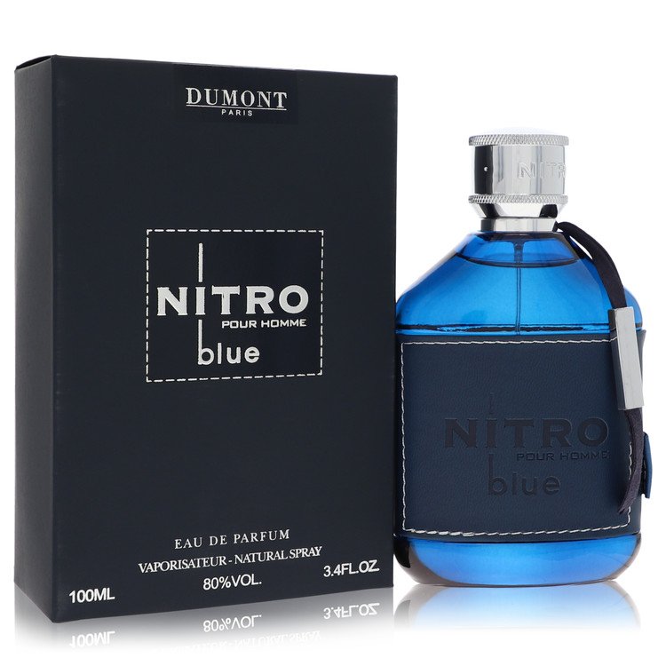 Dumont Nitro Blue by Dumont Paris Eau De Parfum Spray 3.4 oz for Men by Avera Group