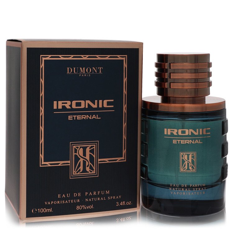 Dumont Ironic Eternal by Dumont Paris Eau De Parfum Spray 3.4 oz for Men by Avera Group