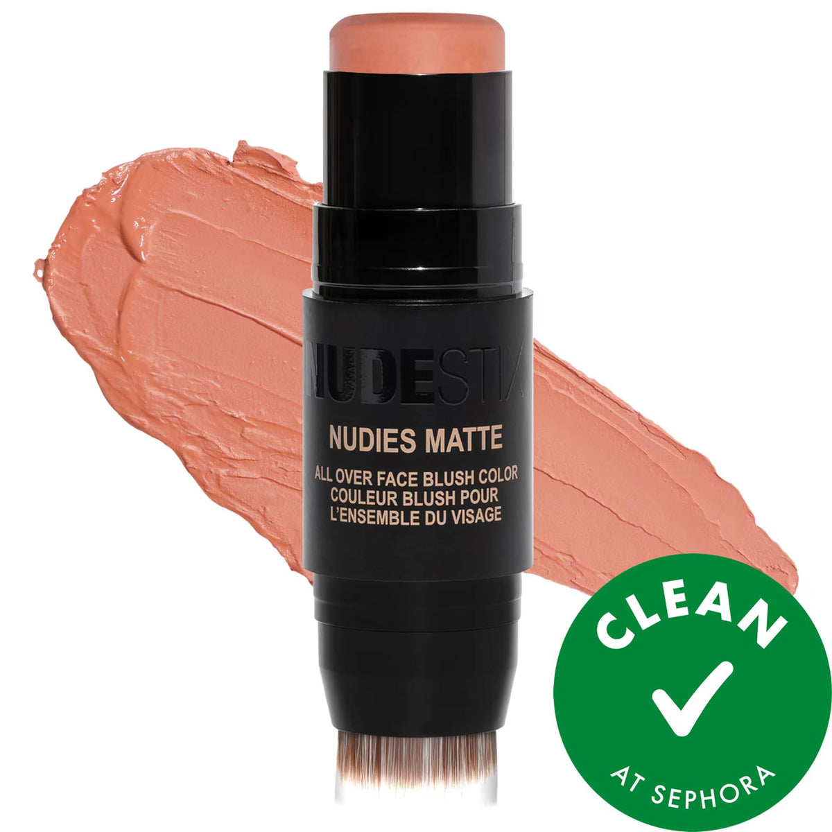 Nudies Cream Blush Stick - Vegan, Multi-purpose Makeup for Natural Flush - Hypoallergenic & Cruelty-Free by Beauty Care Bag