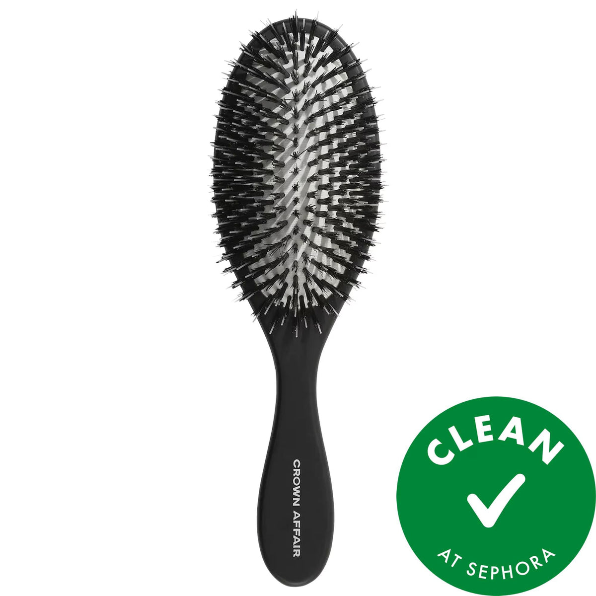 The Brush No. 001 - Handcrafted Beechwood Dual-Bristle Hair Brush for Gentle Detangling & Hair Growth by Beauty Care Bag