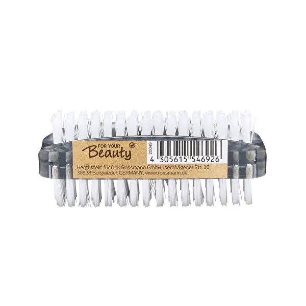 For Your Beauty Double-Sided Nail Brush - Nail Care Tool for Hands Hygiene and Beauty by Beauty Care Bag