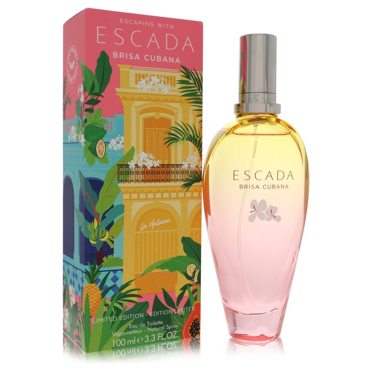 Escada Brisa Cubana by Escada Eau De Toilette Spray 3.3 oz for Women by Avera Group
