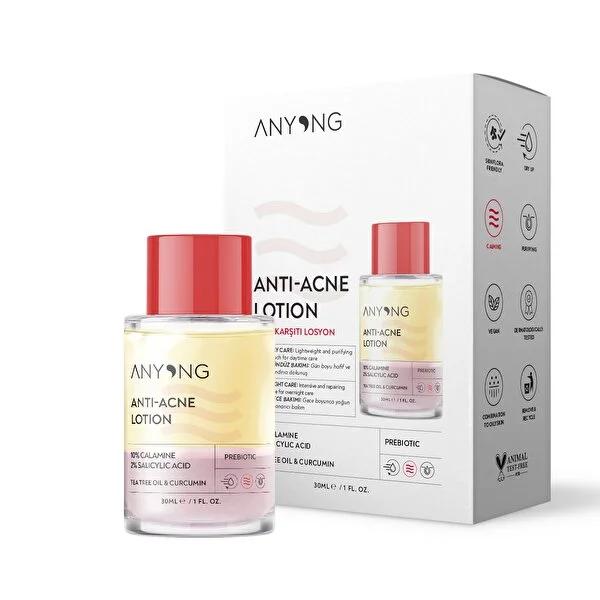 Anyong anti acne lotion with salicylic acid and tea tree oil, 1.01 fl oz