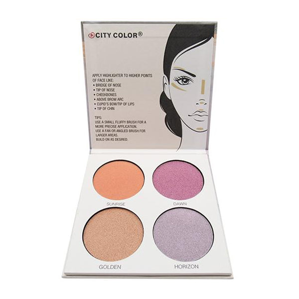 CITY COLOR Glow Pro Dawn Highlighting Palette by Avera Group