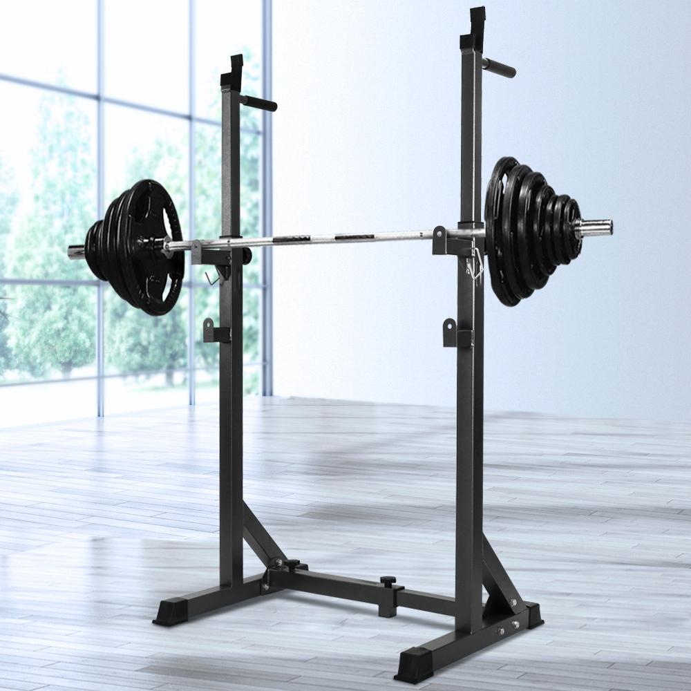 Everfit Weight Bench Adjustable Squat Rack Home Gym Equipment 300kg by Ozdingo